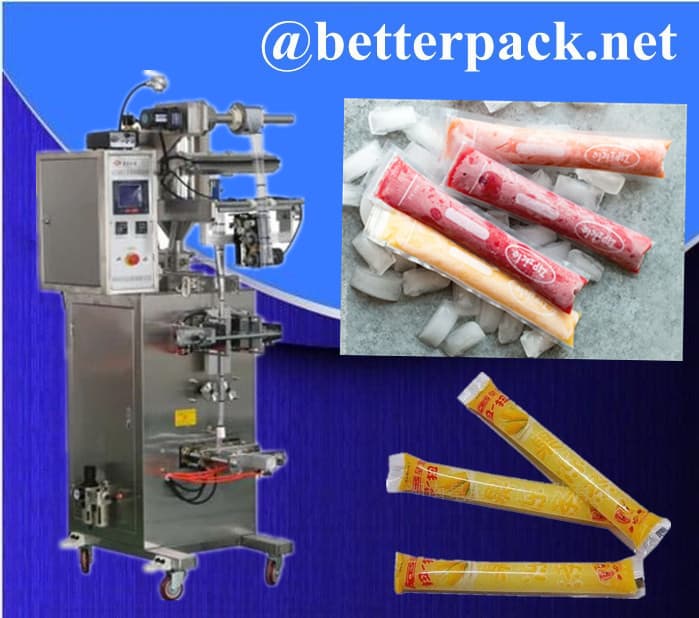 BT_60BY Automatic Popsicle ice pop jelly stick liquid packing machine